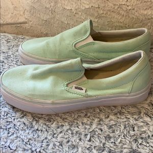 Vans slip ons